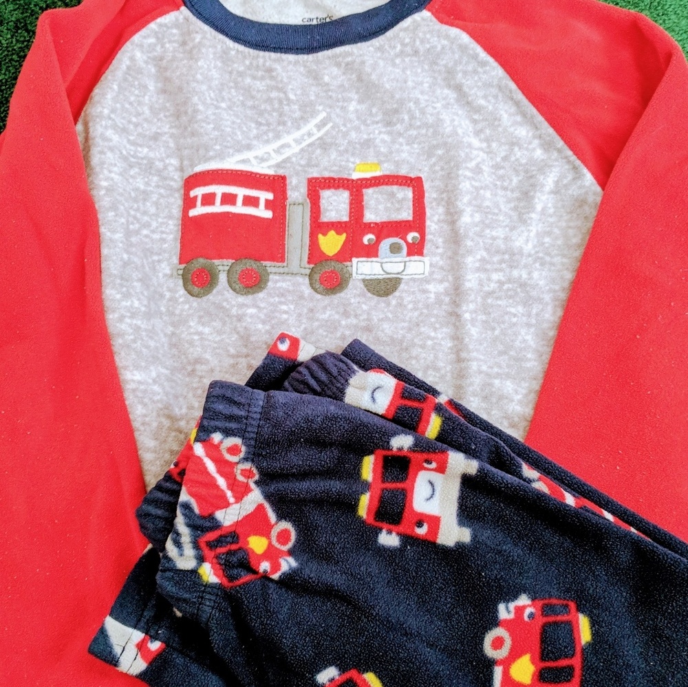 Boys matching pajamas